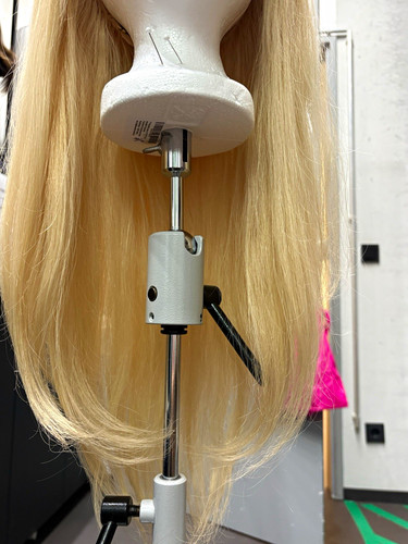 Blonde echthaar perücke damen - echthaar,