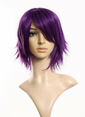 Lila violett glatt kurzhaar - violett,