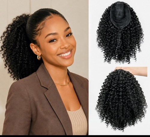 Afro locken pferdeschwanz - afro,