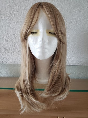 Perücke mit pony kunsthaar - perücke,