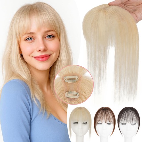 Pony bang clip real remy - bang,