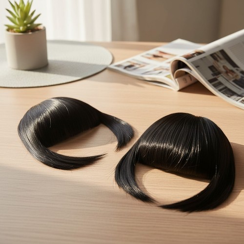 Clip pony haarteil fransen - clip,