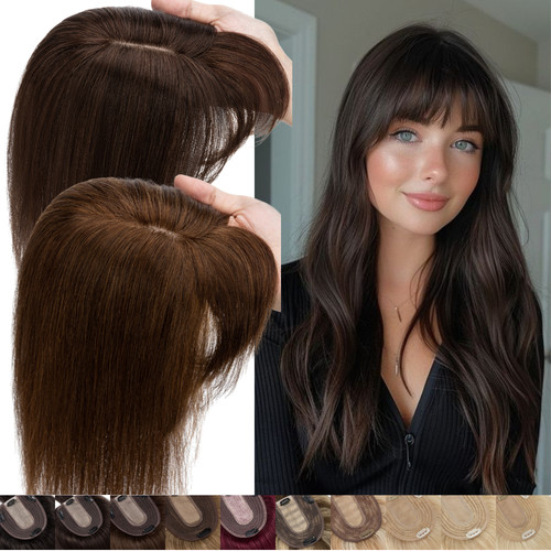 Clip toupee 100 remy - toupee,